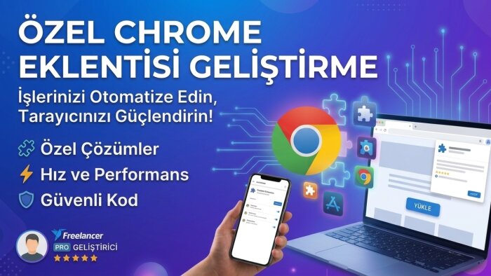 işinizi kolaylaştıracak Chrome eklentisi yapabilirim