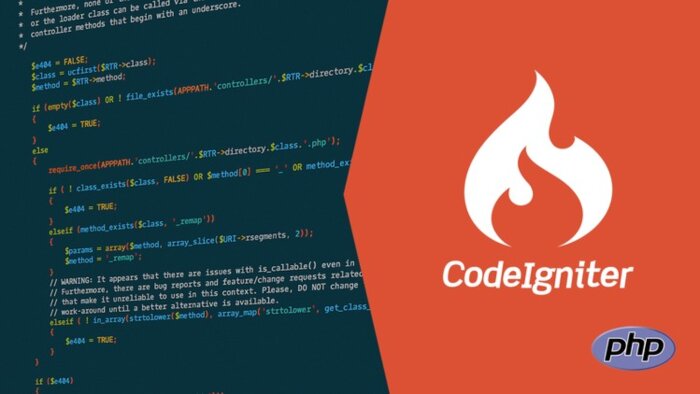 Codeigniter Framework ile ihtiyacınız olan programı yazarım
