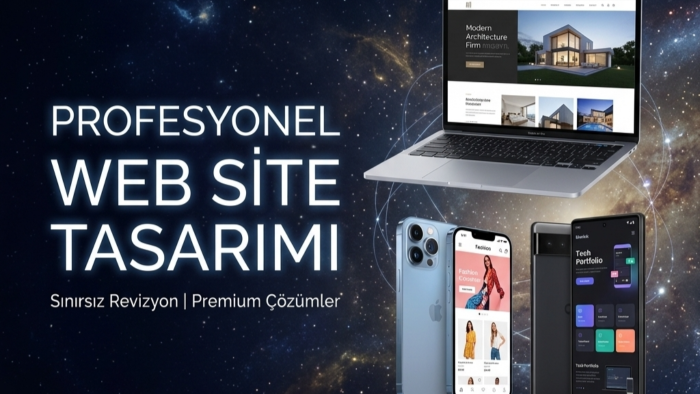 markanıza özel modern ve şık web sitesi tasarlarım