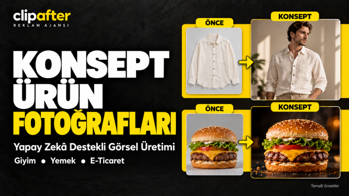 ürün fotoğraflarınızı AI ile konsept görsellere dönüştürürüm