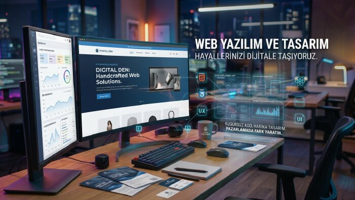  işletmenize özel profesyonel web siteleri geliştiririm