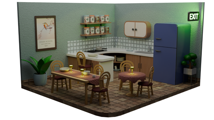 blender ile 3d modelleme yaparım