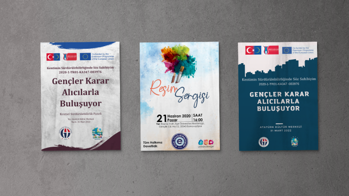 afiş, banner, poster vb. profesyonel tasarımlar yaparım