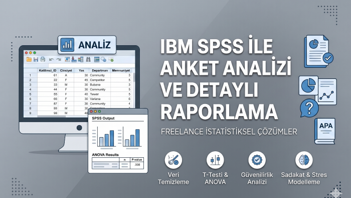 istatistiksel analiz yaparım