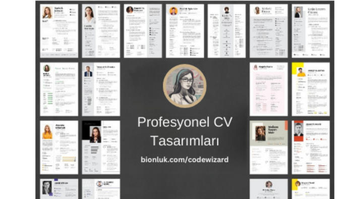 sizler için özel cv tasarımları hazırlarım