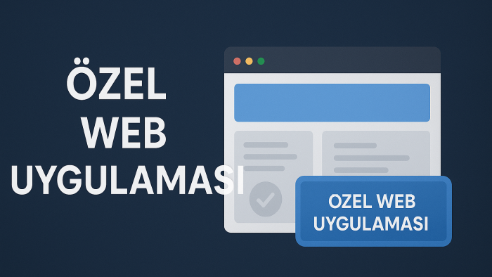 size hayalinizdeki web uygulamasını tasarlarım