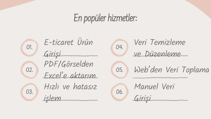 hızlı ve dikkatli biçimde işinizi en iyi şekilde yaparım