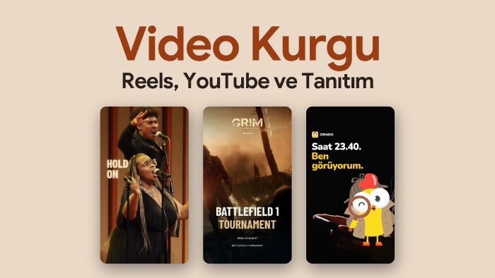 reels, youtube ve tanıtım videolarınızın kurgusunu yaparım