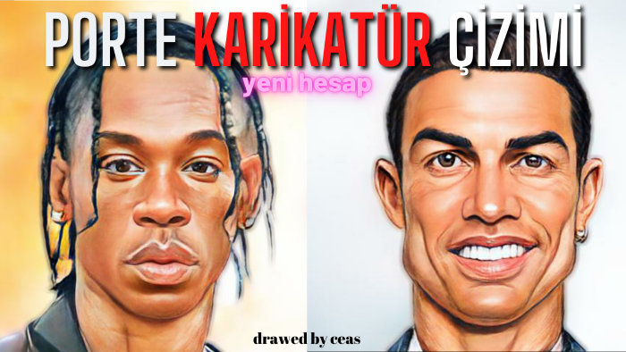 sizin porte karikatür çiziminizi yapabilirim