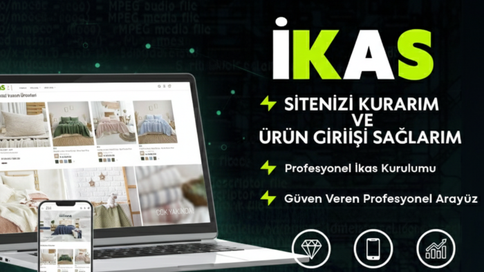anahtar teslim ikas sitenizi kurarım