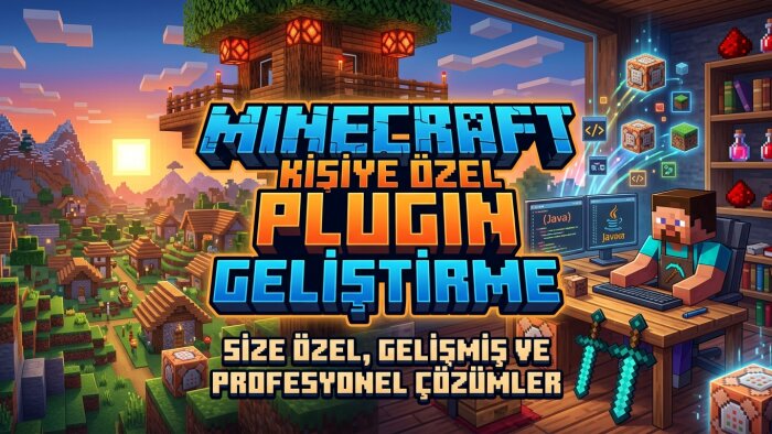 minecraft sunucunuz için özel profesyonel plugin kodlarım