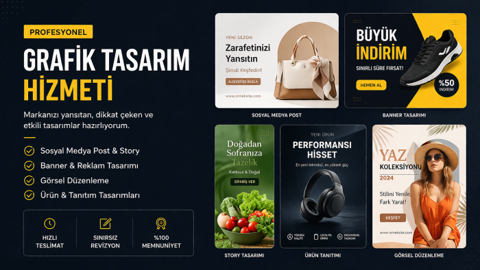 sosyal medya görselleri ve banner tasarımı yaparım
