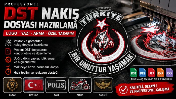 logonuzu DST nakış dosyasına dönüştürürüm
