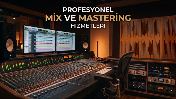 parçanız için mix&mastering yaparım