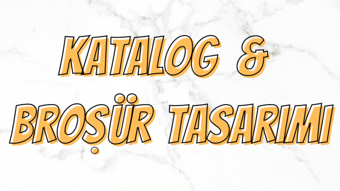 istediğiniz broşür/katalog tasarımını yapabilirim