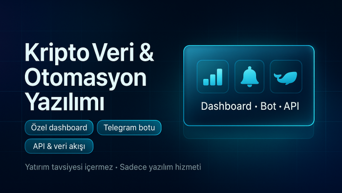 yatırımcılara yazılım çözümleri sunuyorum