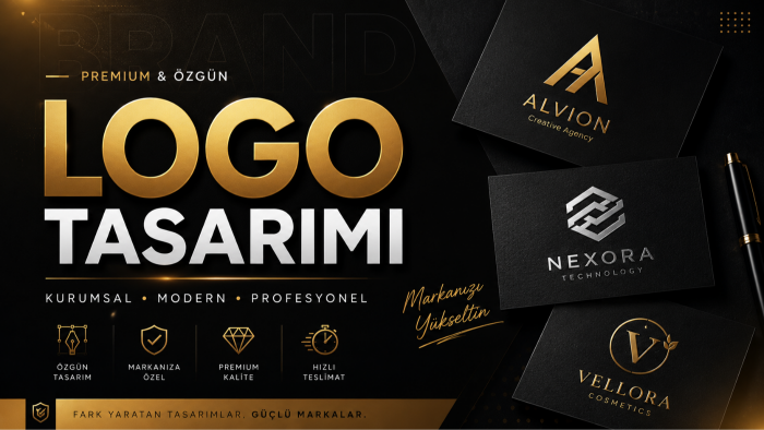 profesyonel baskıya hazır logo tasarımı yaparım