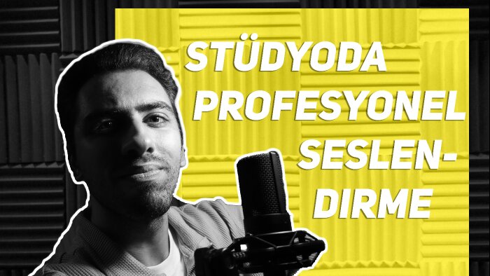 profesyonel seslendirme hizmeti veriyorum