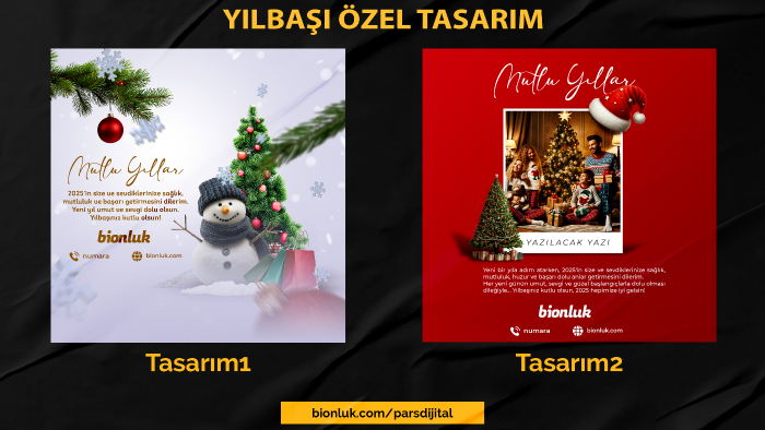 markanıza özel yılbaşı temalı sosyal medya tasarımı yaparım
