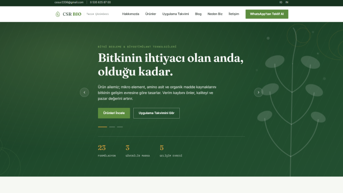 sizin için modern ve mobil uyumlu web sitesi tasarlarım