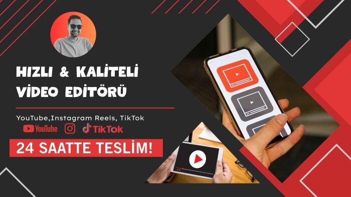 hızlı ve yaratıcı video editleri yaparım
