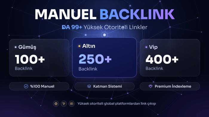yüksek otoriteli backlinklerle sitenizi güçlendiririm