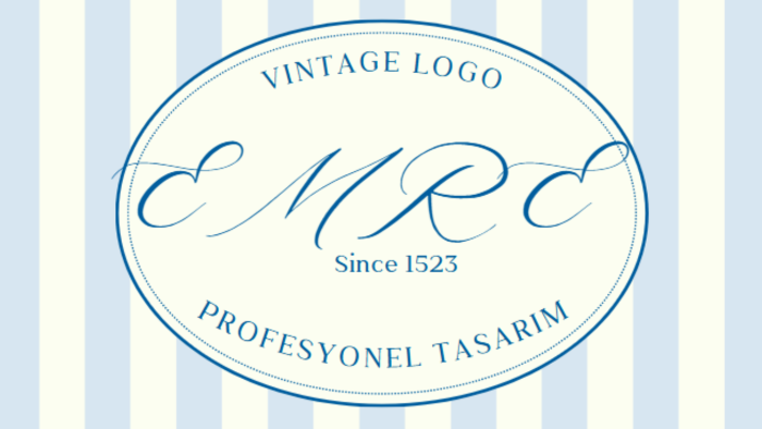 özgün ve etkileyici vintage logo tasarımları yaparım