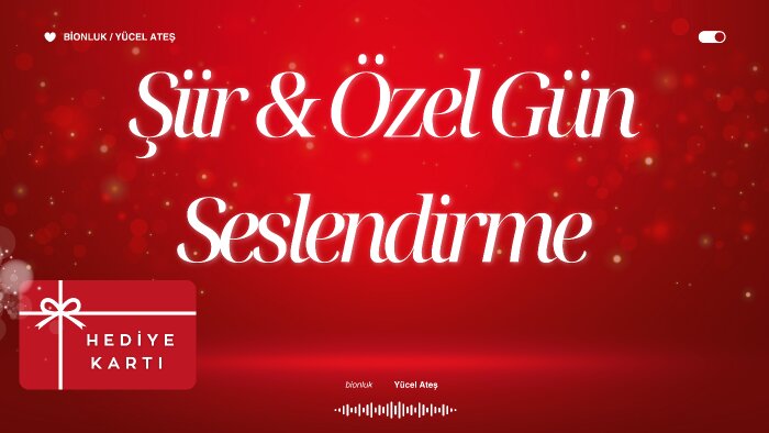 şiir ve metinlerinizi müzikli ve karekodlu kartla sunarım