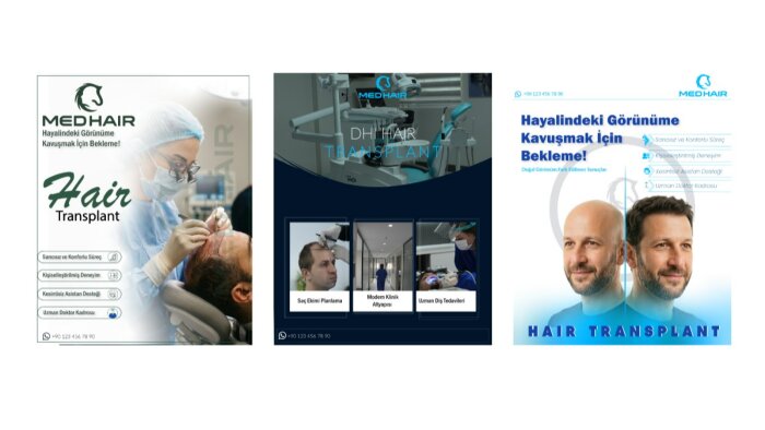kliniğinize premium tasarımlar yapıyorum