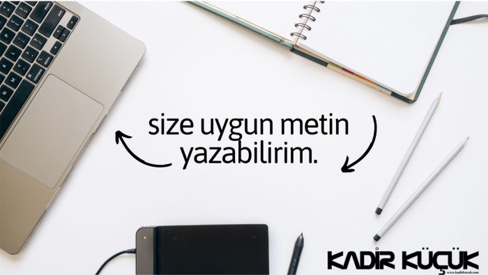 metin yazarlığı, site içeriği, cv ve diğer alanlarda yazarım