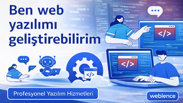 uçtan uca profesyonel web yazılımları geliştiririm