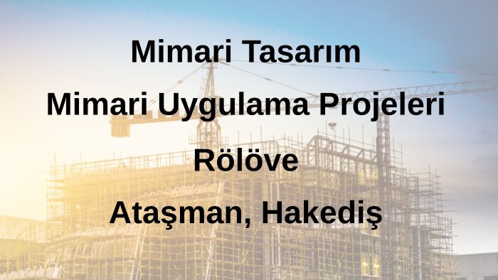 mimari tasarım konusunda yardımcı olabilirim