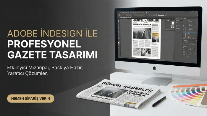 gazete tasarımı yaparım