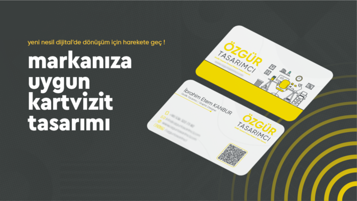 markanıza uygun kartvizit tasarımları hazırlayabilirim