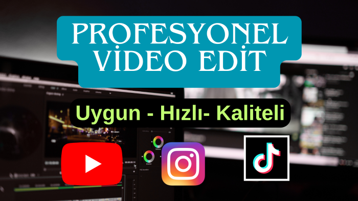 videolarını istediğiniz formatta düzenlerim, altyazı eklerim