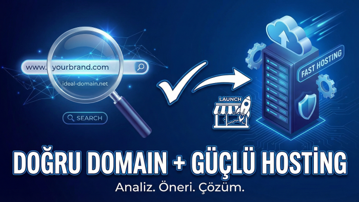mağazanıza en uygun domain ve en kaliteli hostingi bulurum