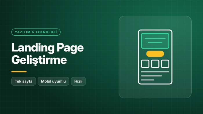 ürününüz için mobil uyumlu landing page geliştiririm