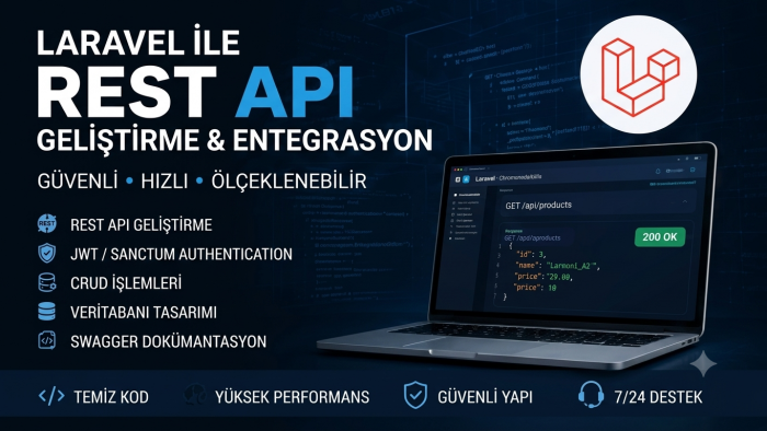 rest api geliştirme ve entegrasyon hizmeti veriyorum