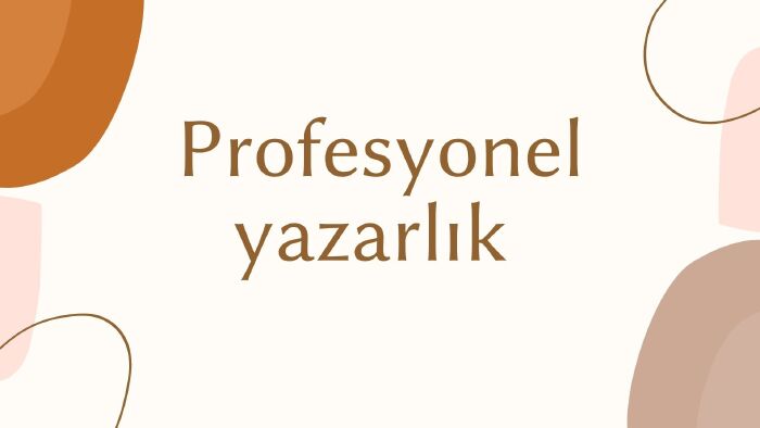 farklı konularda gerekli uzunlukta yazı yazabilirim