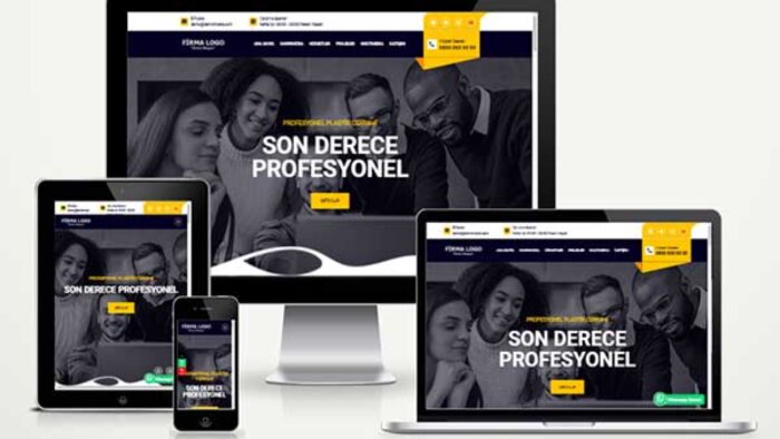 profesyonel mobil uyumlu web sitesi yapabilirim