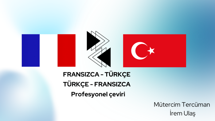 fransızca çeviri yaparım