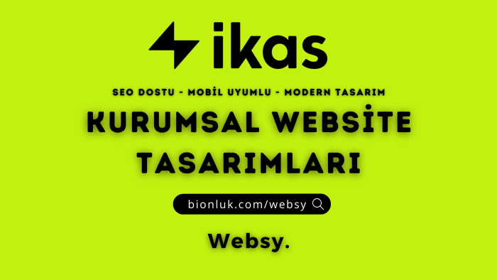 ikas altyapılı profesyonel e-ticaret sitesi kurabilirim