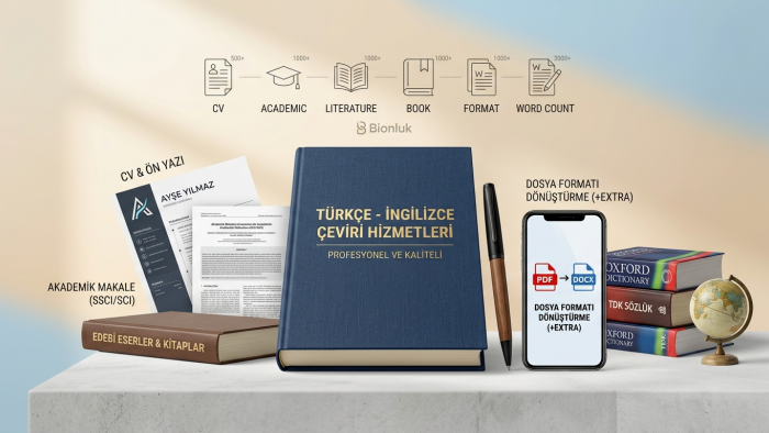 metin ve belgelerinizi profesyonelce çevirebilirim