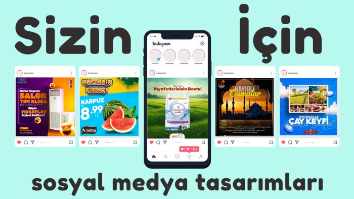 sosyal medya hesabınız için tasarım yapabilirim
