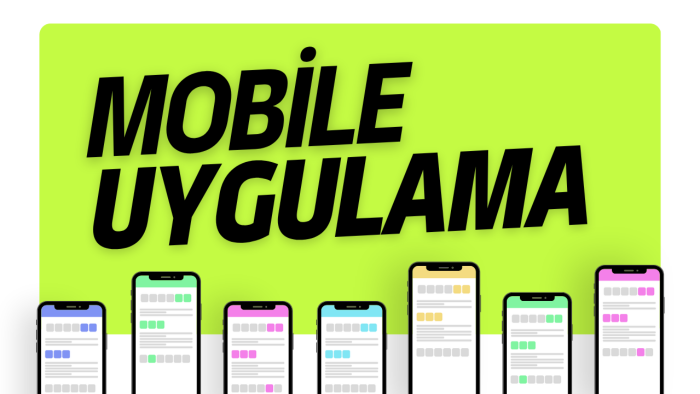 iOS ve Android için özel mobil uygulama geliştiririm