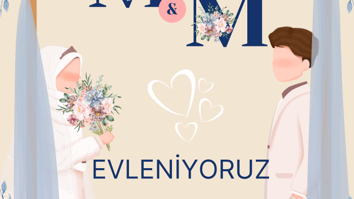 özel gününüze eşlik eden davetiye tasarımınızı tasarlıyorum