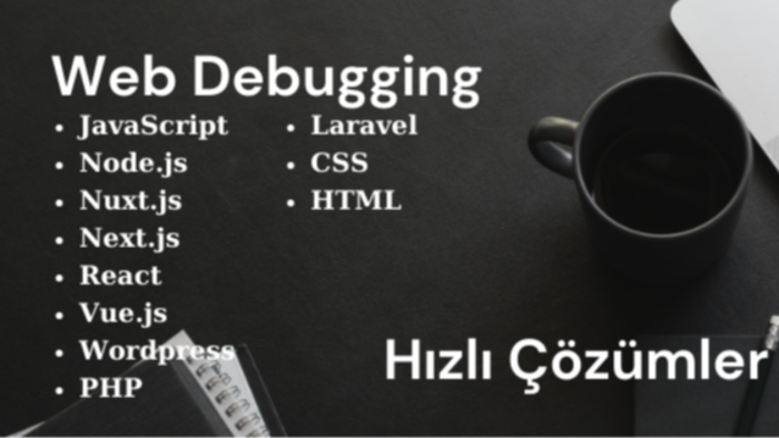 tüm web sitelerinde bulunan hataları çözebilirim