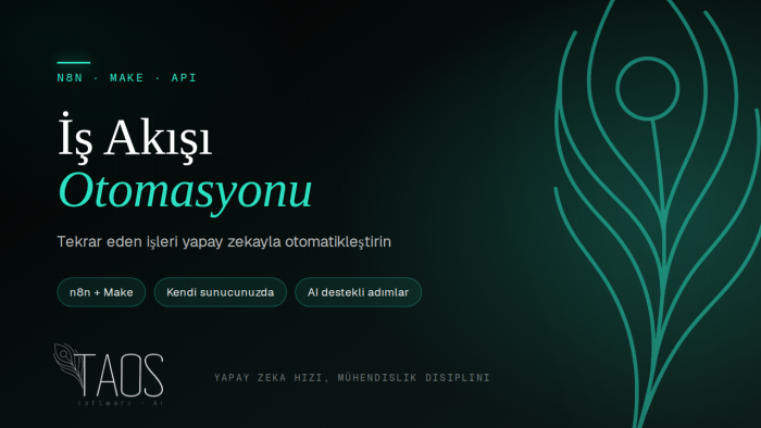 n8n ve make ile yapay zeka destekli otomasyon kurarım