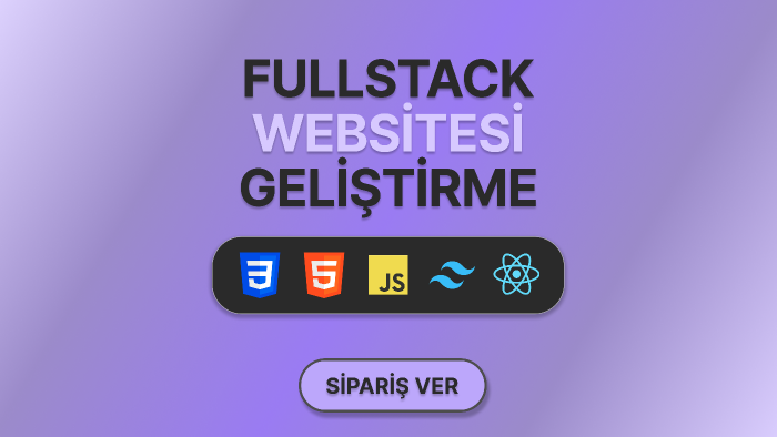 react ile websitesi geliştireceğim