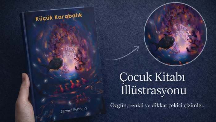 çocuk kitabınız için hikaye anlatan çizimler yapabilirim
